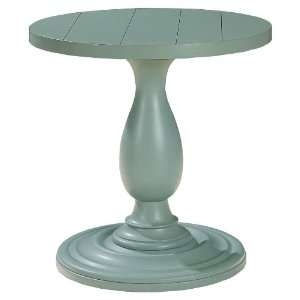  Ty Pennington Round End Table with Blue Moon Finish by 