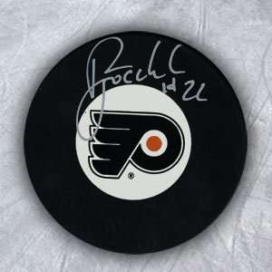  RICK TOCCHET Philadelphia Flyers SIGNED Hockey Puck 