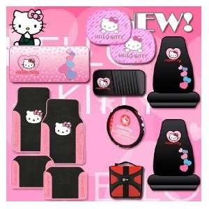  Hello Kitty Sanrio Hearts Design 12 Pieces Combo Set Front 