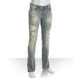light blue distressed fitted skinny jeans