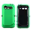Green Double Layer Hard Case Cover+Protector Guard For HTC Droid 
