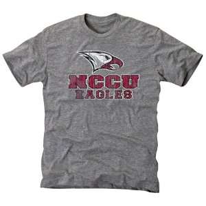 North Carolina Central Eagles Distressed Secondary Tri Blend T Shirt 