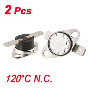 Amico 2 x KSD301 120C Celsius Temperature Control Switch Thermostat N 