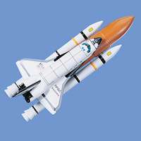 Space Shuttle CHALLENGER Wood Model Aircraft NASA Spacecraft Kennedy 