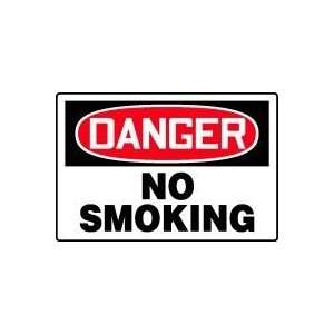   DANGER NO SMOKING Sign   36 x 48 Max Aluma Wood