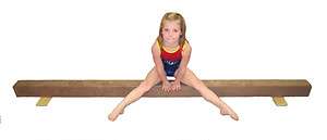 Gymnastics 8 Balance Beam Tan  