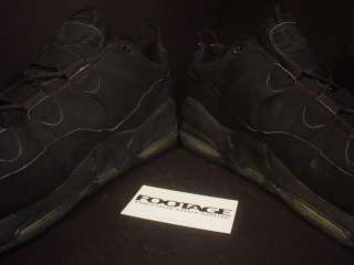 2004 Nike Air Max TEMPO UPTEMPO Low BLACK WHITE SILVER GREY Sz 14 