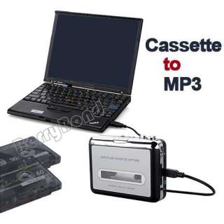 USB Tape Cassette to  Capture Converter Adapter Digital Audio Music 