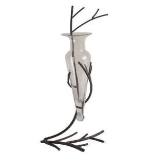  Twig Metal Stand Clear Glass Case Twigs Stand Recycled 