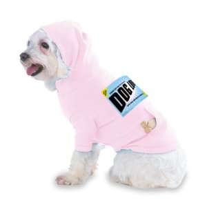   DOG LOVER Hooded (Hoody) T Shirt with pocket for your Dog or Cat Size