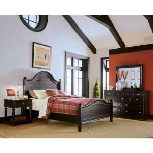  Camden Black Panel Bedroom Set (King) by American Drew 