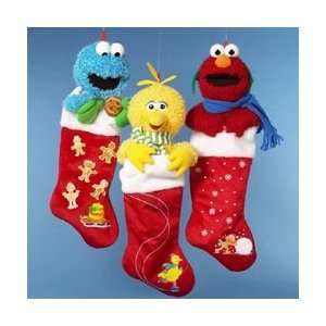  Pack of 4 Sesame Street Character Dimensional Christmas 