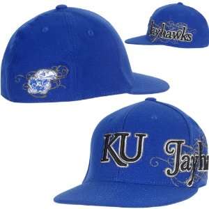   Of The World Kansas Jayhawks Brigade Team Color Hat One Size Fits All
