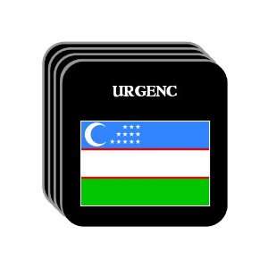  Uzbekistan   URGENC Set of 4 Mini Mousepad Coasters 
