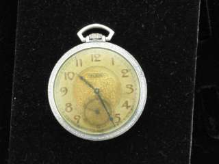 Vintage Ladys Elgin Pocket Watch Circa 1931 NOT WORKING Parts Or 