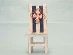 Wooden Highback Chair 18 Nautical Sign Nautical NEW  