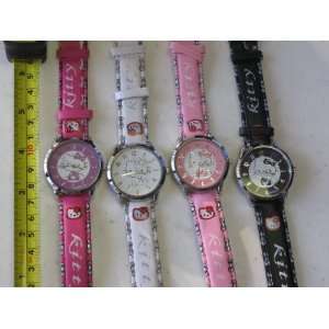  Hello Kitty Quartz Watch 4 Color Pack 