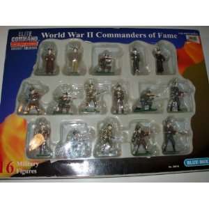   Command World War II Commanders of Fame Diecast Soldiers Toys & Games