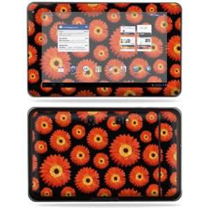   Skin Decal Cover for LG G Slate T Mobile Orange Flowers Electronics