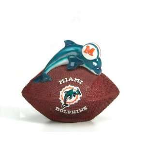   NFL Miami Dolphins Collectible Football Paperweight