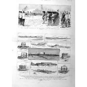   1885 WAR SOUDAN SUAKIM MAHDI ITALIAN ARMY MASSOWAH RED