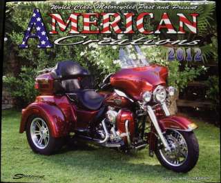 2012 Calendar for Harley Davidson American Creations Just Custom 