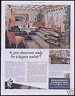 1948 armstrong asphalt tile ad showroom ready expedited shipping 