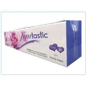  Femtastic Pantyliner Thong White, Size 16x30 Health 
