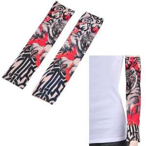  Tattoo Sleeves   Tiger of Fire Tattoo Sleeves (Pair), One 