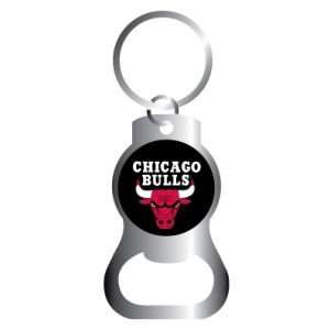  Chicago Bulls Aminco Bottle Opener Keychain Sports 