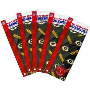  Pro Specialties Green Bay Packers Team Logo Wrapping Paper 