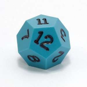  GameScience Turquoise Blue d12 Toys & Games
