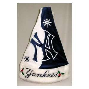  New York Yankees Color Block Santa Hat