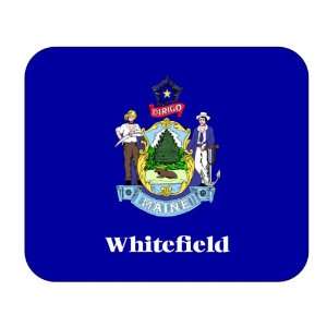  US State Flag   Whitefield, Maine (ME) Mouse Pad 