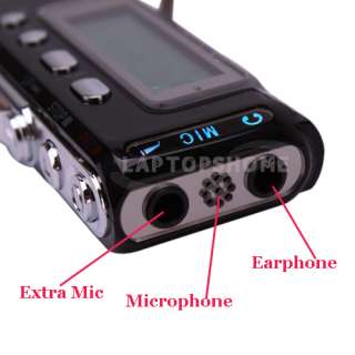 New 4GB CL R10 Digital Voice Recorder Dictaphone 650Hr  Player 