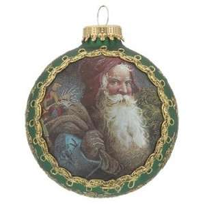  Personalized 2011 Santa on Silk   1901 Jultomten Christmas 