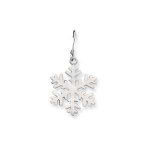  Sterling Silver Snowflake Dangle Earrings   JewelryWeb 