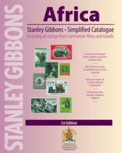 2011 Africa Stamp Catalogue   New Stanley Gibbons  