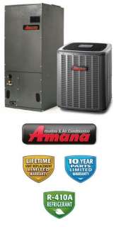 Ton 15 Seer Amana Heat Pump System   ASZ140361   AVPTC31371  