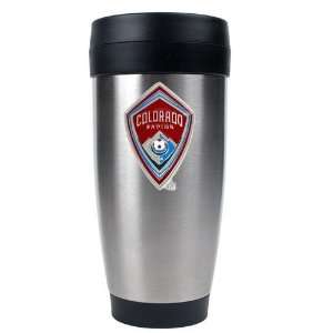 Colorado Rapids 16 Ounce Stainless Steel Travel Tumbler (Primary Team 