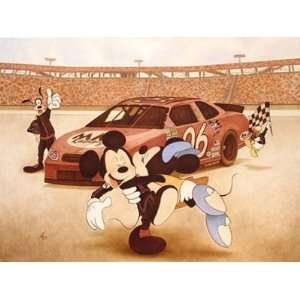  The Thrill of Victory   Disney Fine Art Giclee by Mike 