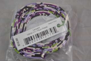 This listing is for a new with tags, Vera Bradley Plum Petals lanyard 
