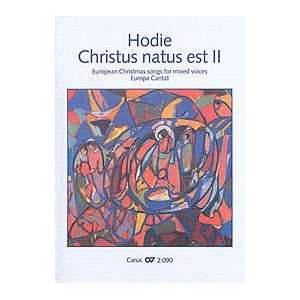  Hodie II. European Christmas songs for mixed voices 