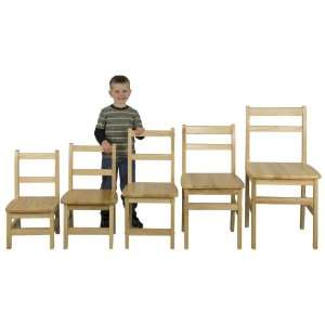  2PK (10) Hardwood Ladderback Chairs   Asm