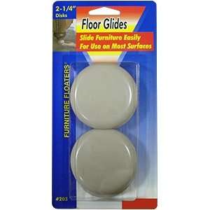  Floor Glides   2.25 inch Round