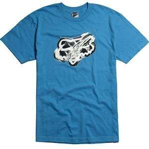   Racing Underneath It All Short Sleeve T Shirt   Large/Electric Blue