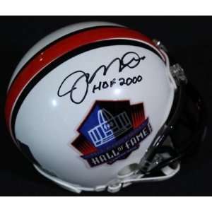   Mini Helmet   HOF Hologram   Autographed NFL Mini Helmets Sports