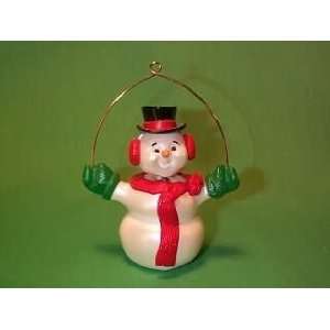  Wiggly Snowman 1989 hallmark ornament