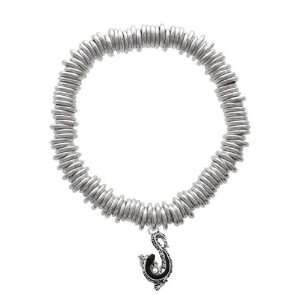   Enamel Lizard Silver Plated Charm Links Bracelet [Jewelry] Jewelry