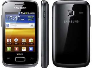   Galaxy Y DUOS GT S6102   Dual Sim *Black (Unlocked) Smartphone  
